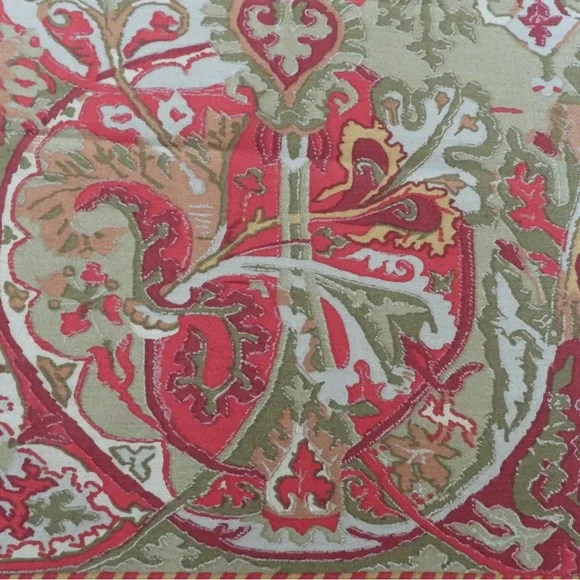 Vintage Ralph Lauren Randolph Galahad Paisley cotton sateen king flat sheet. - Picture 4 of 4